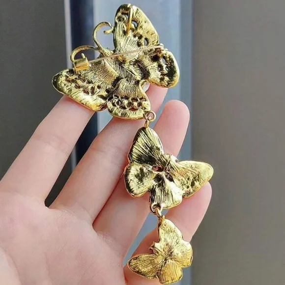 Multicolor Butterfly Brooch & Pendant ✨ - Picture 5 of 10